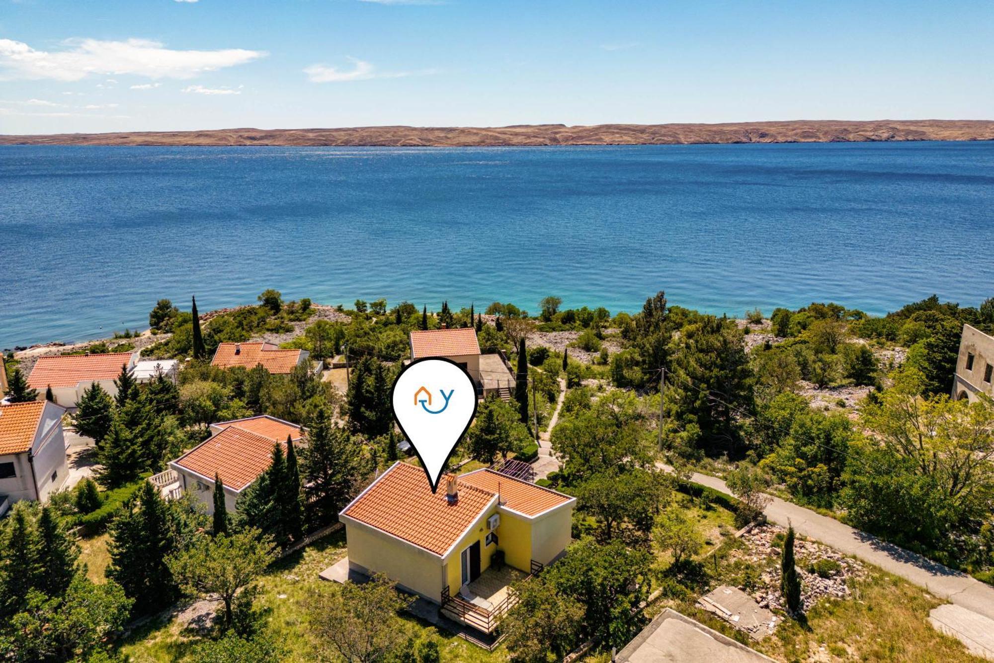 Beachfront House Nada - Happy Rentals Karlobag Zewnętrze zdjęcie